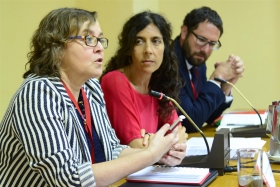 Inauguración del  encuentro de profesionales de Ministerios Públicos y Fiscalias