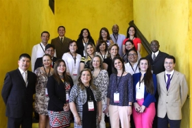 Participantes del Seminario la víctima del delito en el proceso penal