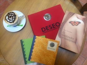 Libros y café