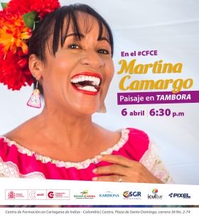 Martina Camargo hace el lanzamiento de su nuevo álbum "Paisaje en Tambora"