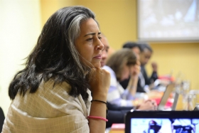 Participantes durante la actividad de Regulatel