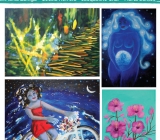 Mujeres que pintan el Caribe