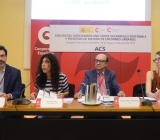Mesa de inauguración del Encuentro iberoamericano sobre desarrollo sostenible y procesos de mejora de entornos urbanos