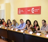 Participantes durante la actividad de política fiscal y presupuestaria
