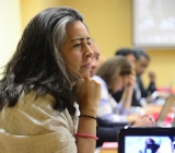 Participantes durante la actividad de Regulatel