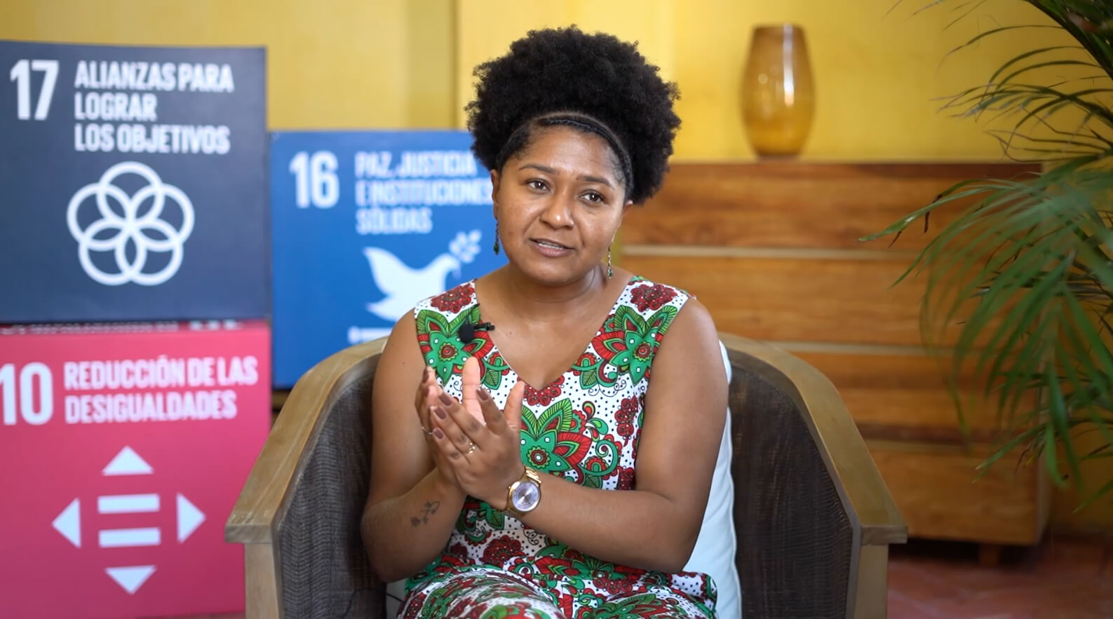 Verseline Días, Coordenação Nacional de Articulação das Comunidades Rurais Quilombolas (CONAQ). Brasil.